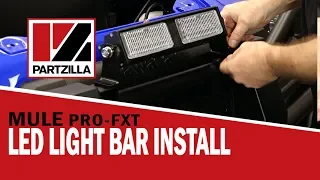 How to Install an LED Light Bar on a UTV | Kawasaki Mule | Partzilla.com