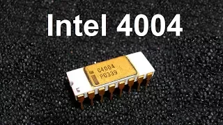 Intel 4004 - a bit of history