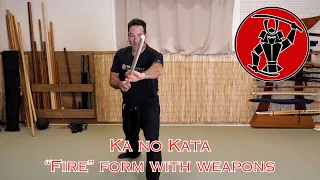 Fire Form with Jo Staff Variations, Ka no Kata