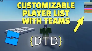 Customizable Leaderboard/Player list - Roblox Scripting Project