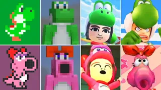 Evolution of Yoshi & Birdo Easter Eggs (1993 - 2024)