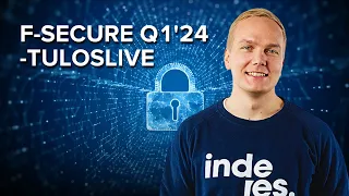 F-Secure Q1'24 -tuloslive pe 26.4. klo 7:55