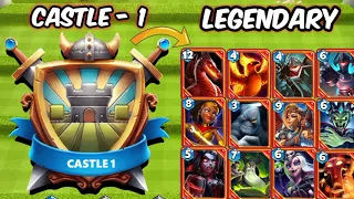 Trolling Opponents in Castle-1 With all legendaries in one deck! - Castle Crush
