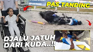 SATU LAPANGAN PADA HEBOH. DJALU JATOH DARI KUDA..! TAPI AJAIB, DAPAT MEDALI..!!