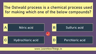 Chemistry Quiz - Part 1 | General Science Quiz for Students | 20 Questions