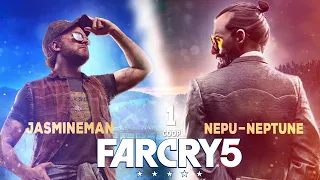 NaNeptune and JasmineMan проходят Far Cry 5. Часть 1