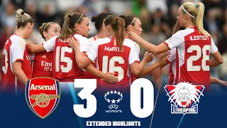 Arsenal vs Linköping | Highlights | UEFA Women's Champions League Qualification 06-09-2023