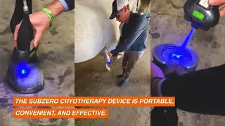 Subzero Cryotherapy for Equine Health, Horse Cryotherapy Device introduction