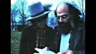Bob Dylan & Allen Ginsberg Visiting Jack Kerouac's Grave (Lowell, MA., 1975)