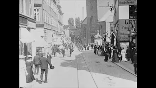 Kongebesøg i Aarhus (1906) King's Visit to Aarhus (Dansk Kino-Foto-Film-Industri)
