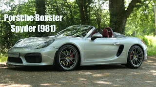 Porsche Boxster Spyder (981), Drive with us