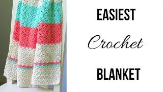 Easiest Crochet Baby Blanket