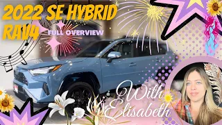 2022 Hybrid SE AWD Rav4 Full Overview, Inside and Out!