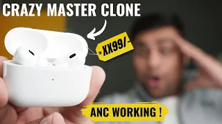 Airpods Pro 2 With ANC ? Crazy Clone KHATARNAAK Airpods ! (Hindi)