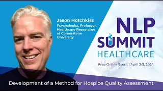 Development of a Method for Hospice Quality Assessment