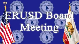 ERUSD Special Board Meeting 04/13/2021