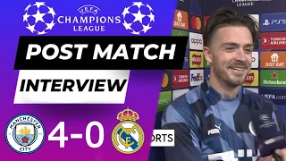 Jack Grealish post match interview  | manchester city vs real madrid 4-0