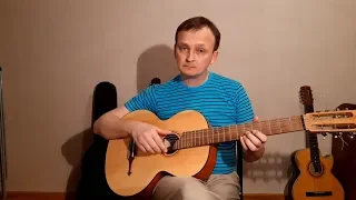 Разжигаю я костёр. Russian seven string guitar Doff RGC