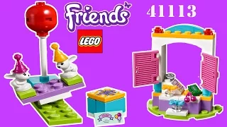 LEGO FRIENDS Party Gift Shop Unboxing Lego 41113 Speed Building
