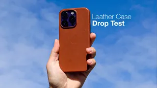 iPhone 14 Pro Leather Case - Drop Test!