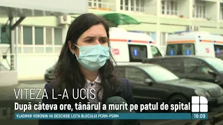 Tânărul, implicat în accidentul de pe strada Uzinelor, a murit pe patul de spital