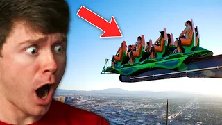 Reacting to the WORLDS CRAZIEST Roller Coasters! (Insane)