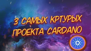 3 ЛУЧШИХ ПРОЕКТА CARDANO (ADA) ПОСЛЕ ОБНОВЛЕНИЕ ALONZO/ ЭТИ ПРОЕКТЫ ПРОИЗВЕДУТ РЕВОЛЮЦИЮ В КРИПТЕ!