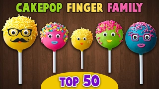 Cake Pop Finger Family Collection | Top 50 Finger Family Songs