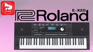 [Eng Sub] Roland E-X20 portable keyboard