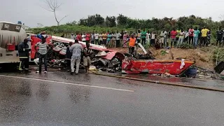 34 killed in accident on Ghana highway