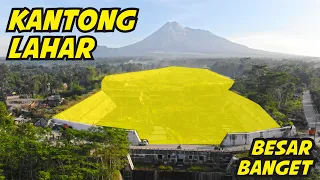 Video Drone Kantong Lahar Gunung Merapi - Sabo Dam Bronggang Yogyakarta - Drone Footage Indonesia