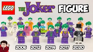 EVERY LEGO Joker Minifigure Released