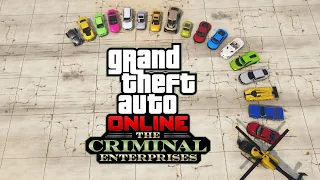 GTA Online Criminal Enterprise - все 18 новых МАШИН / Машины из ГТА 5 Онлайн в Реальной Жизни!