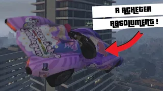 5 VÉHICULES FUN A ACHETER ABSOLUMENT POUR S'AMUSER SUR GTA ONLINE 😍