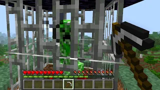 Minecraft: Saving MUTANT Creeper #shorts