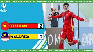 Vietnam vs Malaysia | AFC U23 Asian Cup 2022 | Match Report