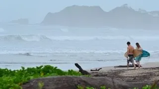 Overview of Playa Guiones, Costa Rica - Wavecation