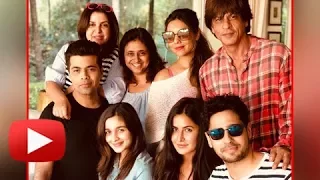 Shah Rukh Khan Birthday Party with Alia Bhatt, Katrina Kaif, Sidharth Malhotra, Karan Johar