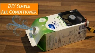 DIY Cheap Homemade Air Conditioner Quick Build - RCLifeOn