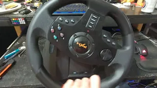 PXN V900 calibration help. steering wheel not centered.