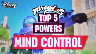 Miraculous Ladybug | Top 5 Powers - #4 MIND CONTROL 🧠| Disney Channel UK