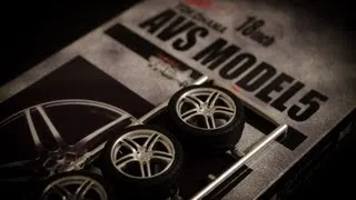 Fujimi 1/24 Yokohama AVS Model 5 Wheels Unboxing