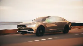 Unreal Engine cinematic video Volvo s90