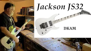 Jackson JS32 DKAM guitar demo #js32 #sonicake #stageright #tubeamp #monoprice #guitar