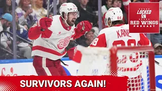 Red Wings survive again thanks to Dylan Larkin's OT winner!