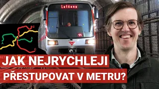 Jak nejrychleji přestupovat v metru