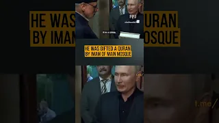 Vladimir Putin Gifted Quran By Imam