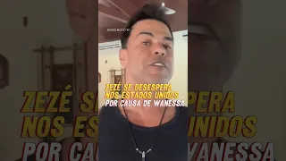 ZEZÉ DI CAMARGO SE DESESPERA POR CAUSA DE WANESSA NO BIG BROTHER BRASIL #shorts