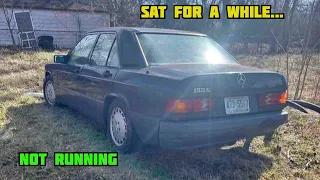 My Subscriber Saved This 1990 Mercedes 190E Because the Previous Owner GAVE UP!....