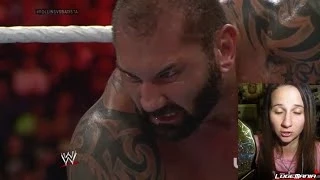 WWE Raw May 19, 2014 Batista vs Seth Rollins Live Commentary